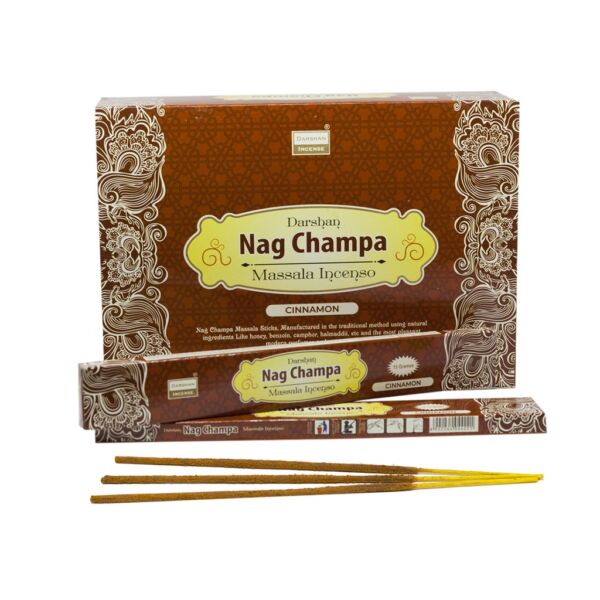 INCENSO NAG CHAMPA MASSALA INDIANO VÁRIOS AROMAS DARSHAN - Image 8