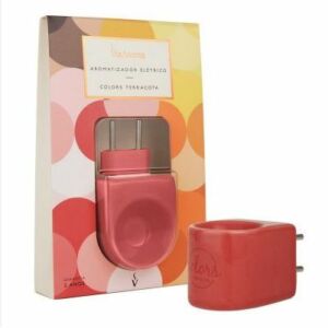 AROMATIZADOR ELÉTRICO COLORS TERRACOSTA  VERMELHO - VIA AROMA