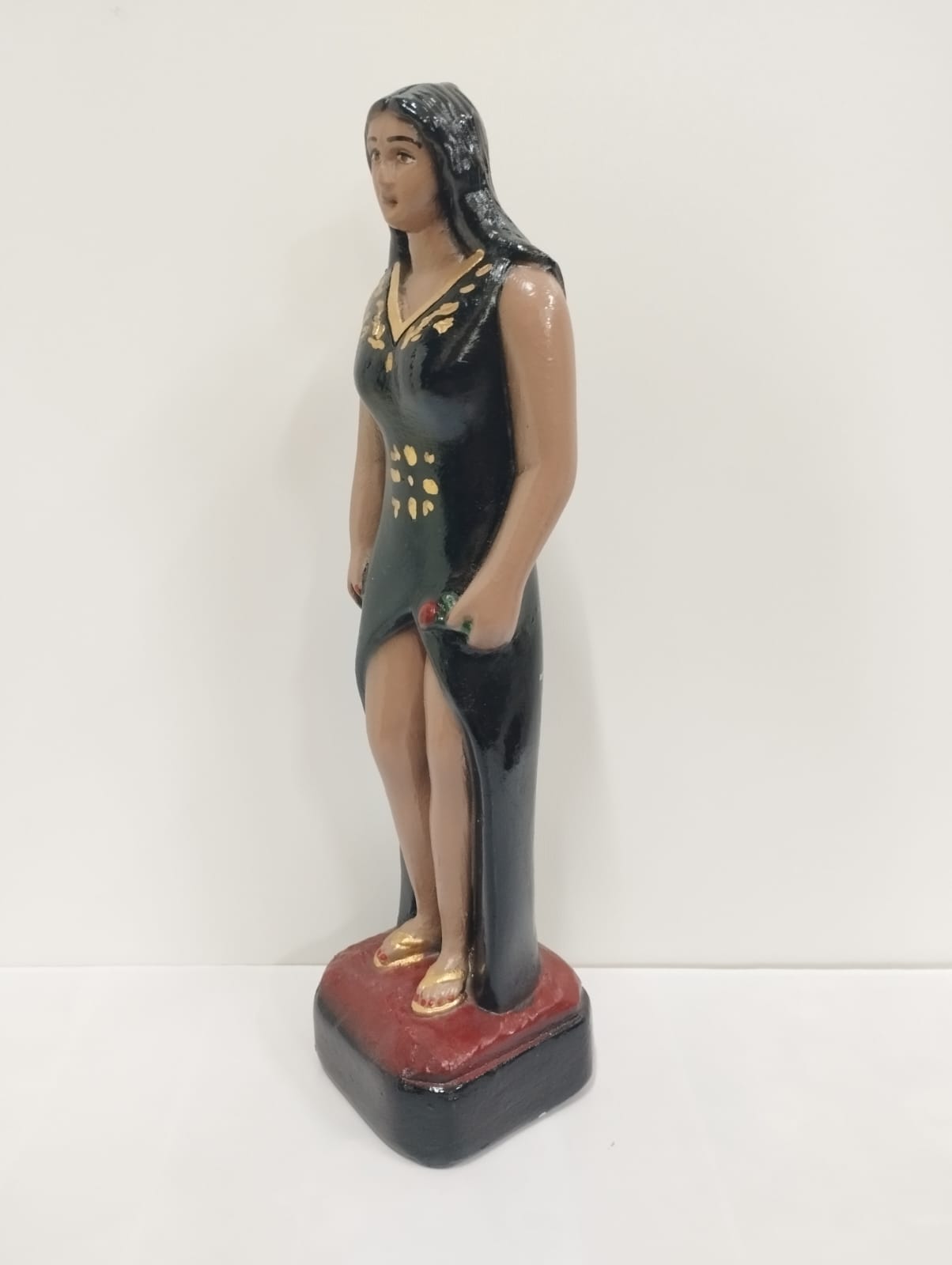 IMAGEM EM GESSO POMBO GIRA DAMA DA NOITE 23 CM - Imagem 2