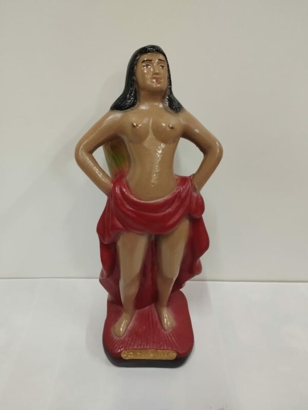 IMAGEM EM GESSO POMBO GIRA DA FIGUEIRA 22CM - MODELO 002