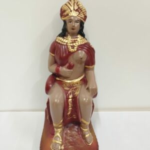 IMAGEM EM GESSO POMBO GIRA RAINHA DAS RAINHAS 17 CM