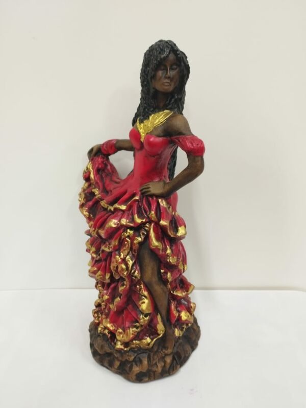 IMAGEM EM GESSO POMBO GIRA SETE SAIAS 25CM - Imagem 2