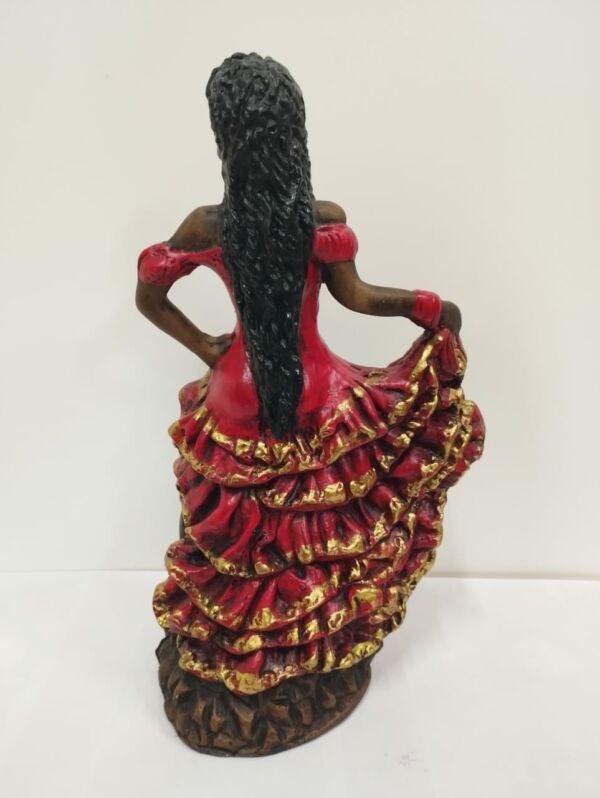 IMAGEM EM GESSO POMBO GIRA SETE SAIAS 25CM - Imagem 3