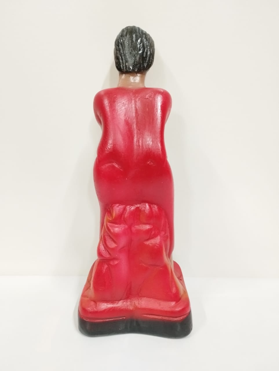 IMAGEM EM GESSO EXU TIRIRI 20 CM - MODELO 001 - Imagem 3