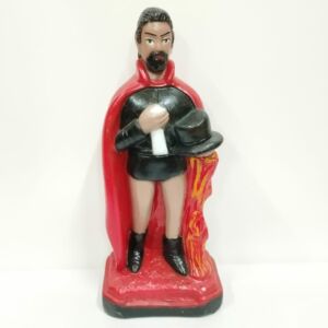 IMAGEM EM GESSO EXU SEM NOME  21 CM - MODELO 002