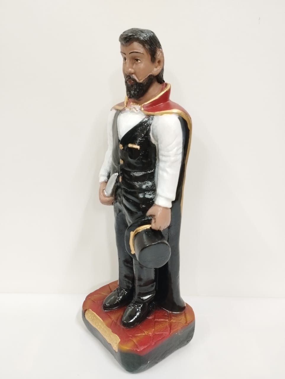 IMAGEM EM GESSO EXU BARA DA RUA 22 CM - Imagem 2