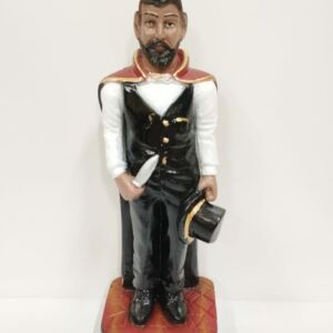 IMAGEM EM GESSO EXU BARA DA RUA  22 CM