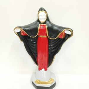 IMAGEM EM GESSO EXU MORTE  22CM - PAULISTA