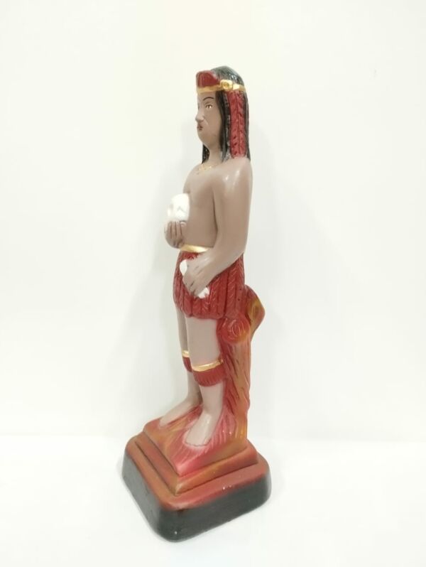 IMAGEM EM GESSO EXU PIMENTA  23 CM - Imagem 2