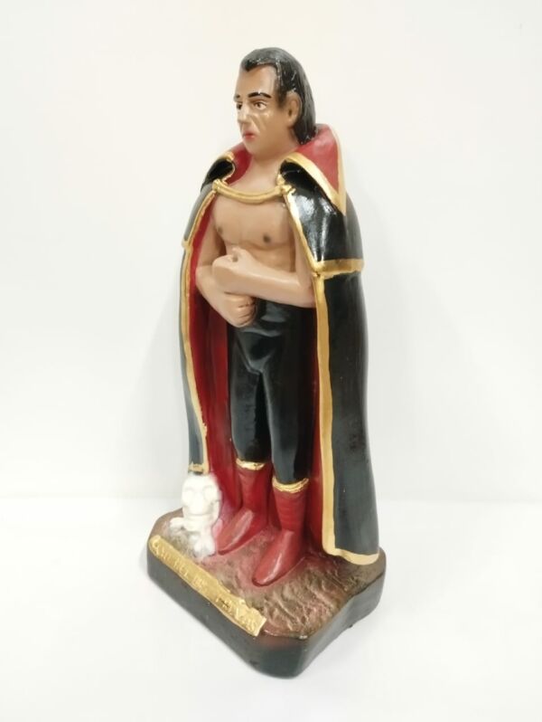 IMAGEM EM GESSO EXU REI DAS TREVAS 23CM - Imagem 2