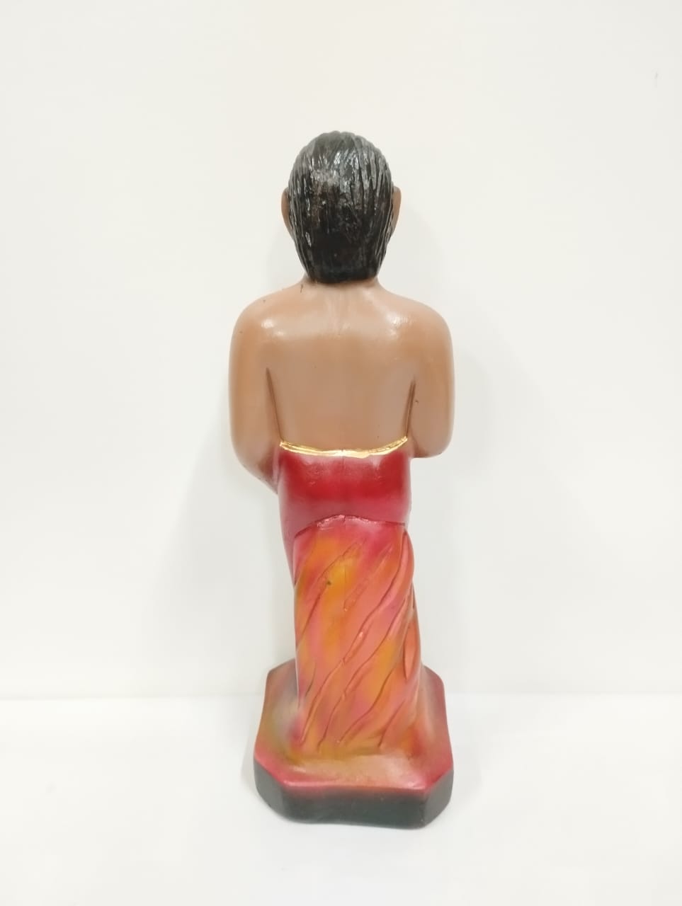 IMAGEM EM GESSO EXU MARÉ 22 CM - Imagem 3