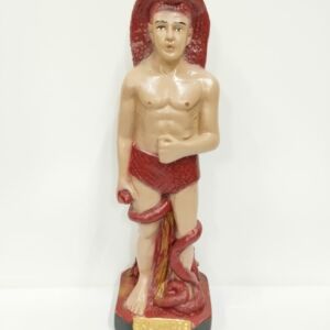 IMAGEM EM GESSO EXU COBRA 23CM