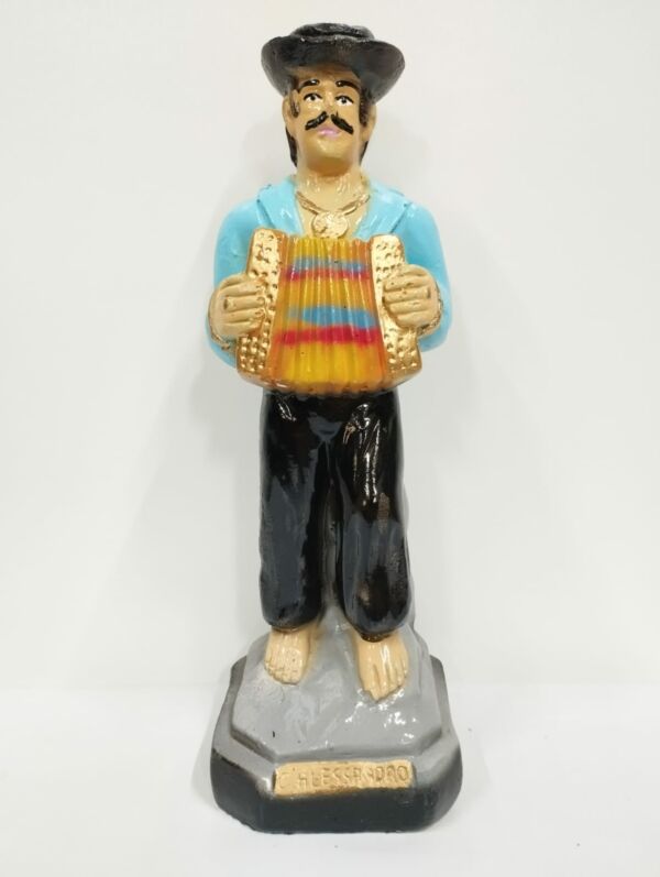 IMAGEM EM GESSO CIGANO ALESSANDRO 22CM - PAULISTA
