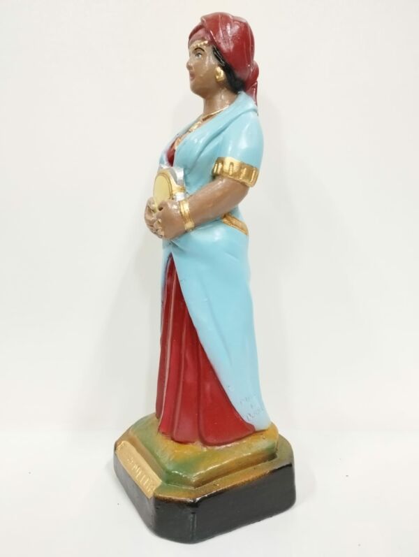 IMAGEM EM GESSO CIGANA CARMELITA 21 CM - Image 2