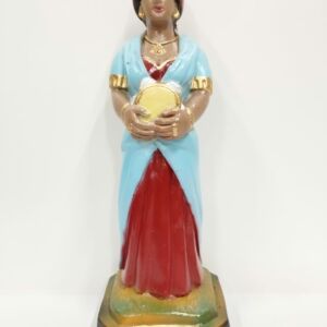 IMAGEM EM GESSO CIGANA CARMELITA 21 CM