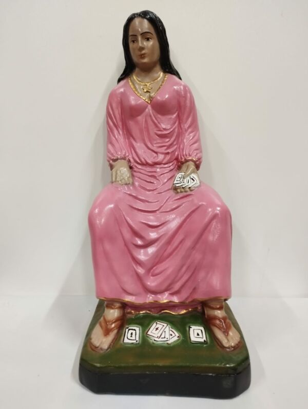 IMAGEM EM GESSO CIGANA NATASHA 34 CM