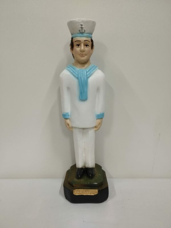 IMAGEM EM GESSO MARINHEIRO 20CM