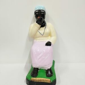 IMAGEM EM GESSO PRETA VELHA MÃE BENEDITA 19CM - PAULISTA