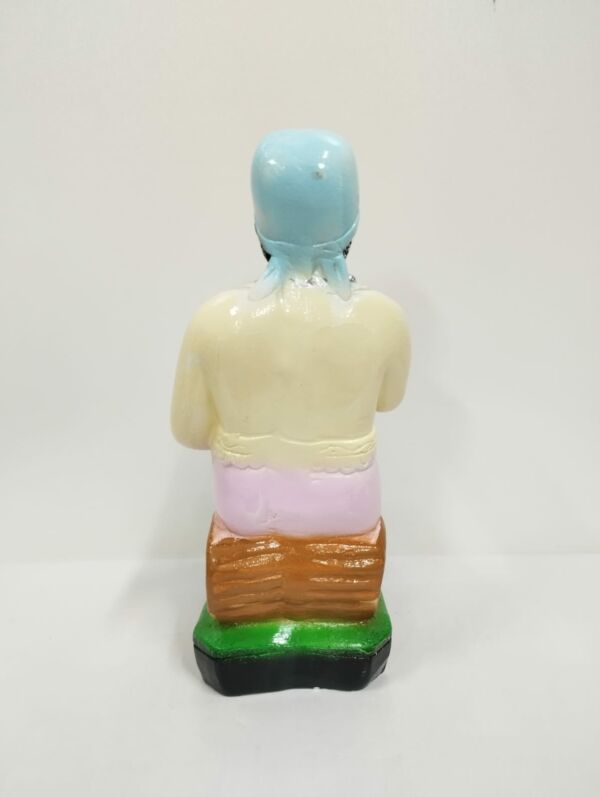 IMAGEM EM GESSO PRETA VELHA MÃE BENEDITA 19CM - PAULISTA - Imagem 3