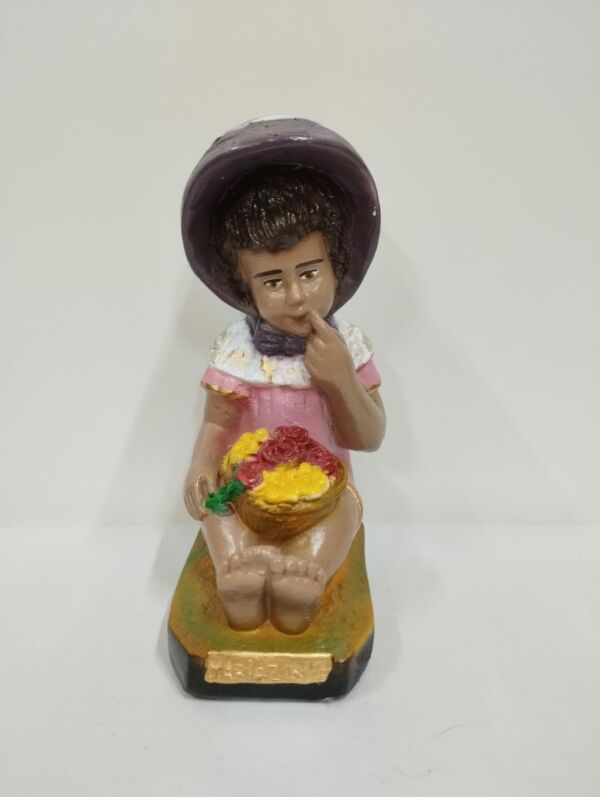 IMAGEM EM GESSO ERÊ MARIAZINHA 17CM