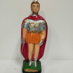 IMAGEM EM GESSO OGUM YARA 20CM - PAULISTA