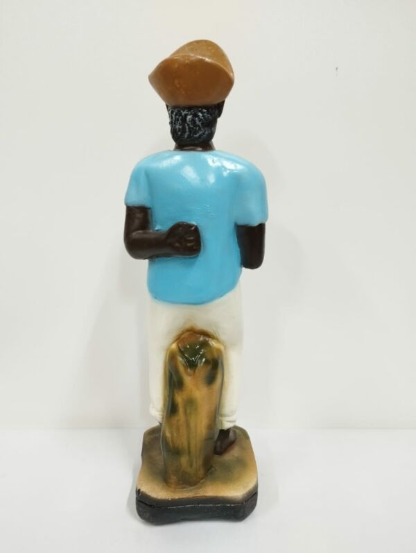 IMAGEM EM GESSO BAIANO PAI MANÉ 24 CM - Image 3