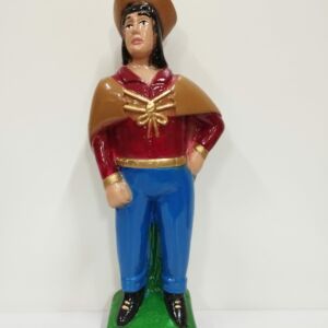 IMAGEM EM GESSO BAIANO JOÃO BAIANO 23 CM - PAULISTA