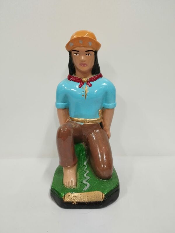 IMAGEM EM GESSO BAIANO CORISCO 17 CM - PAULISTA