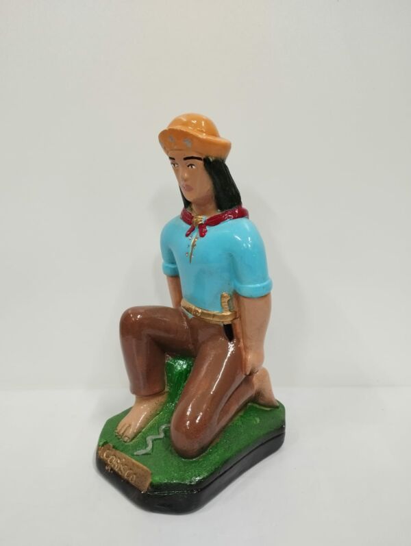 IMAGEM EM GESSO BAIANO CORISCO 17 CM - PAULISTA - Imagem 2
