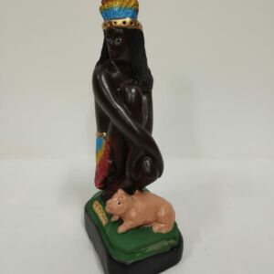 IMAGEM EM GESSO CABOCLA JUREMA 15CM