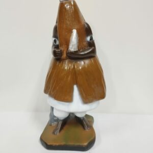 IMAGEM EM GESSO ORIXÁ OBALUAÊ MODELO 002 23 CM