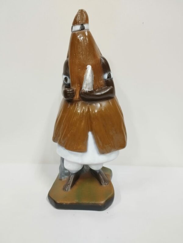IMAGEM EM GESSO ORIXÁ OBALUAÊ MODELO 002 23 CM