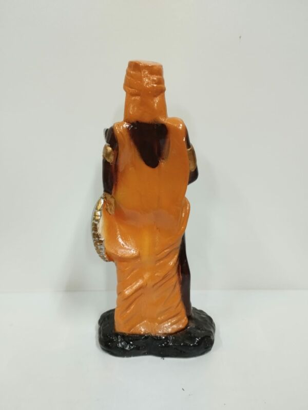 IMAGEM EM GESSO ORIXÁ OBÁ MODELO 002 22CM - PAULISTA - Imagem 3