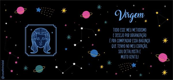 XICARA DE PORCELANA 325ML SIGNO VIRGEM REF0012 - CASA FÉ - Image 2