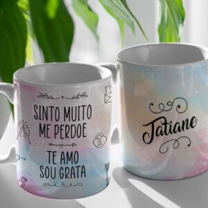 XICARA DE PORCELANA 325ML REF0030 - CASA FÉ