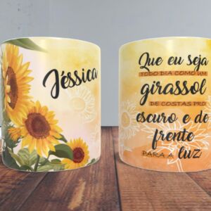 XICARA DE PORCELANA 325ML REF0032 - CASA FÉ