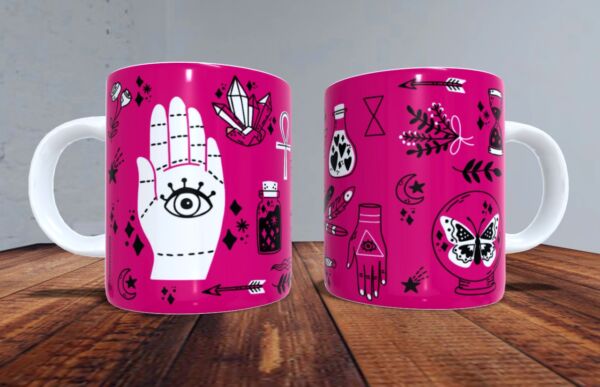 XICARA DE PORCELANA 325ML REF0026 - CASA FÉ