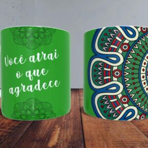 XICARA DE PORCELANA 325ML REF0044 - CASA FÉ