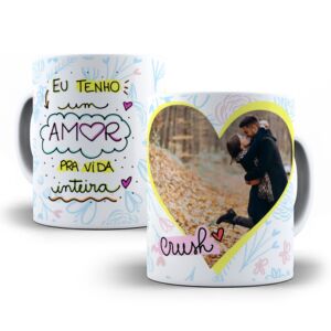XICARA DE PORCELANA 325ML REF0047 - CASA FÉ