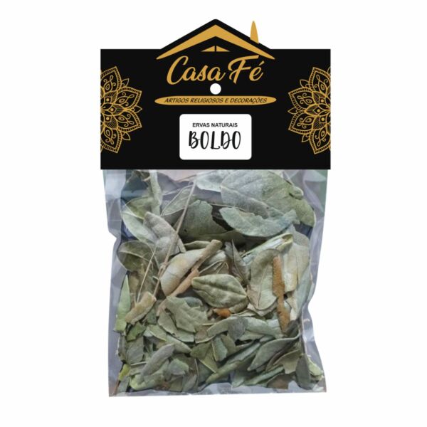 PACOTE DE ERVAS BOLDO 10G - CASA FÉ