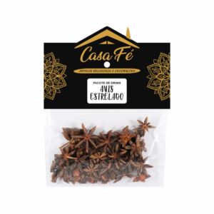 PACOTE DE ERVAS ANIS ESTRELADO 15G - CASA FÉ