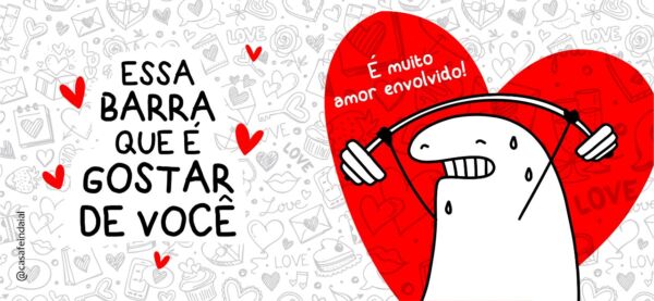 XÍCARA DE PORCELANA 325 ML DIA DOS NAMORADOS FLORK REF0075 - CASA FÉ - Image 2