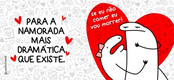 XÍCARA DE PORCELANA 325 ML DIA DOS NAMORADOS FLORK REF0077 - CASA FÉ - Image 2