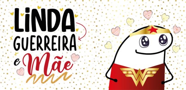 XICARA DE PORCELANA 325ML FLORK DIA DAS MÃES REF0129 - CASA FÉ - Image 3