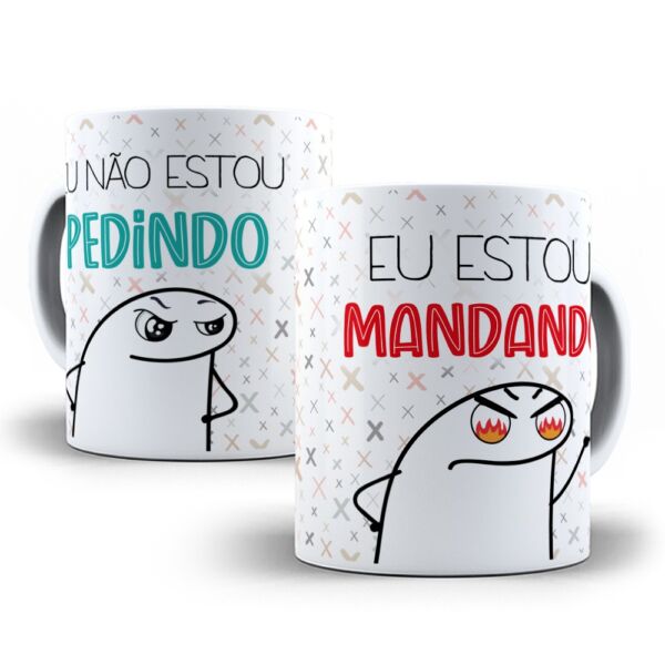 XICARA DE PORCELANA 325ML FLORK DIA DAS MÃES REF0130 - CASA FÉ - Imagem 2