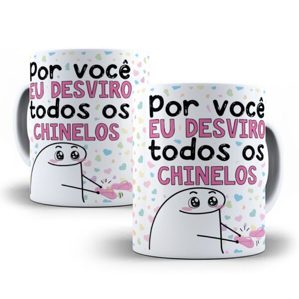 XICARA DE PORCELANA 325ML FLORK DIA DAS MÃES REF0131 - CASA FÉ - Imagem 2
