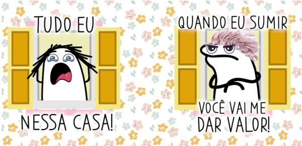 XICARA DE PORCELANA 325ML FLORK DIA DAS MÃES REF0142 - CASA FÉ - Imagem 5