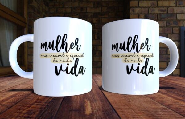 XICARA DE PORCELANA 325ML DIA DAS MÃES REF0178 - CASA FÉ - Image 2