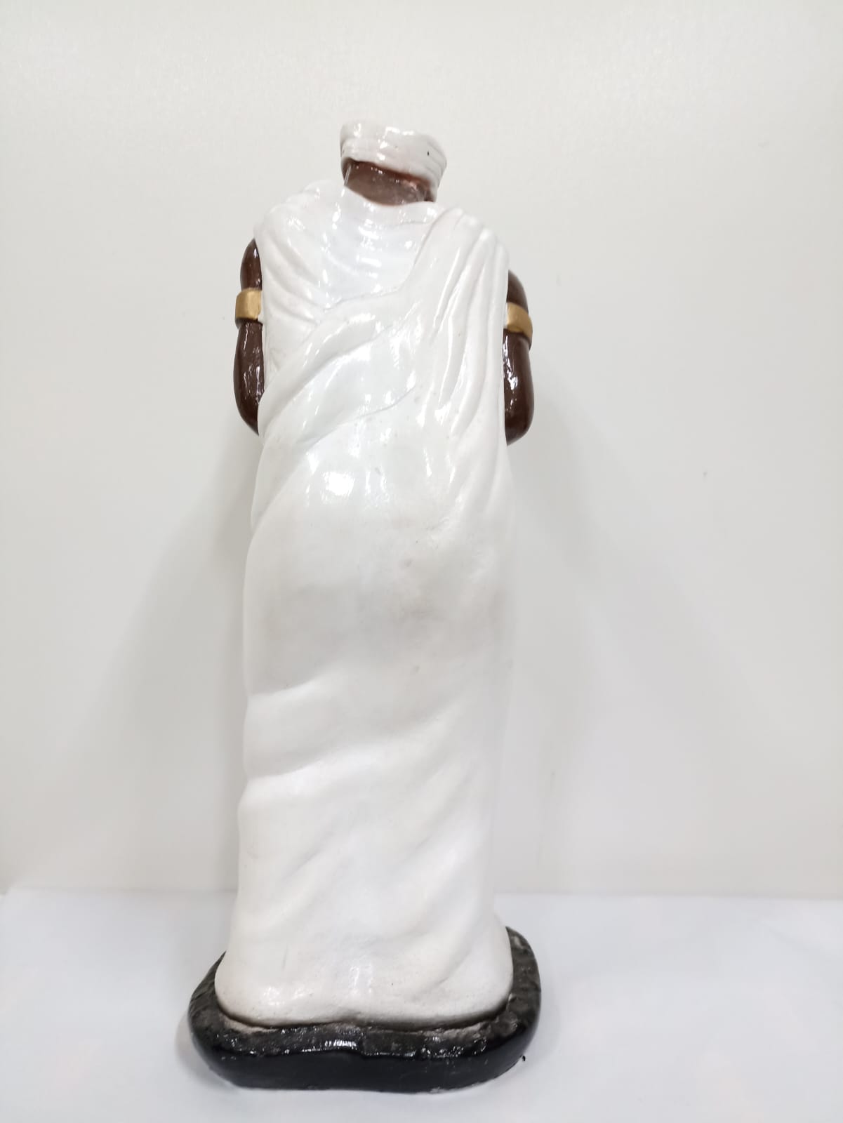 IMAGEM EM GESSO ORIXÁ OXALÁ 38 CM - PAULISTA - Imagem 3