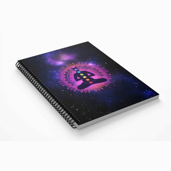 CADERNO COM ESTAMPA HOLOGRÁFICA 80 FOLHAS REF0290 - CASA FÉ